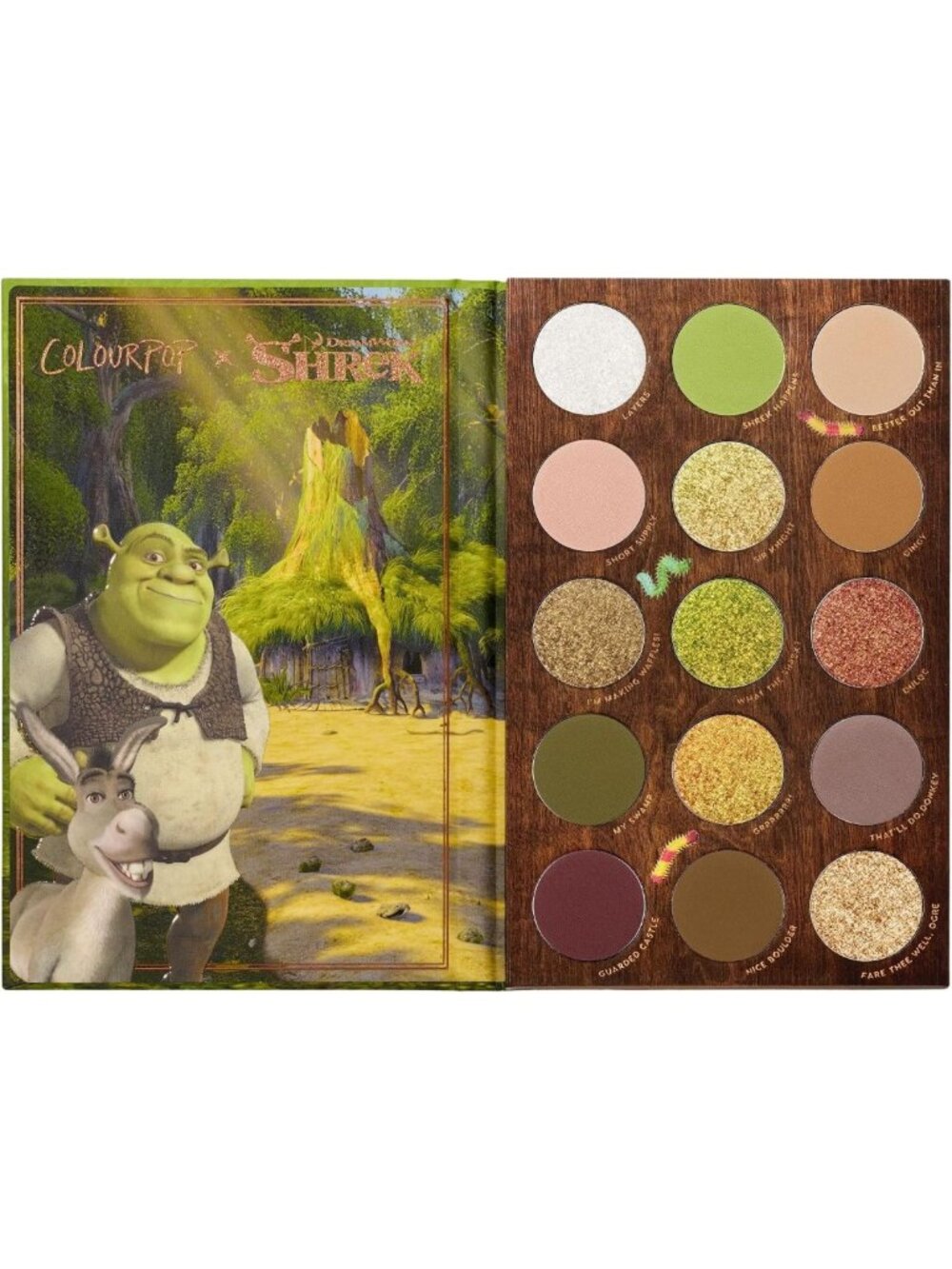 Vibrant Eyeshadow Palette - Matte, Metallic & Glitter Finishes - High-Pigment